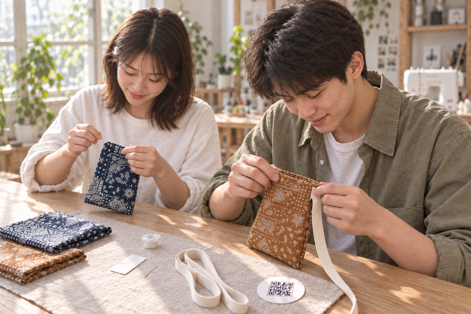 Solive 페이즐리 카테터 주머니 diy