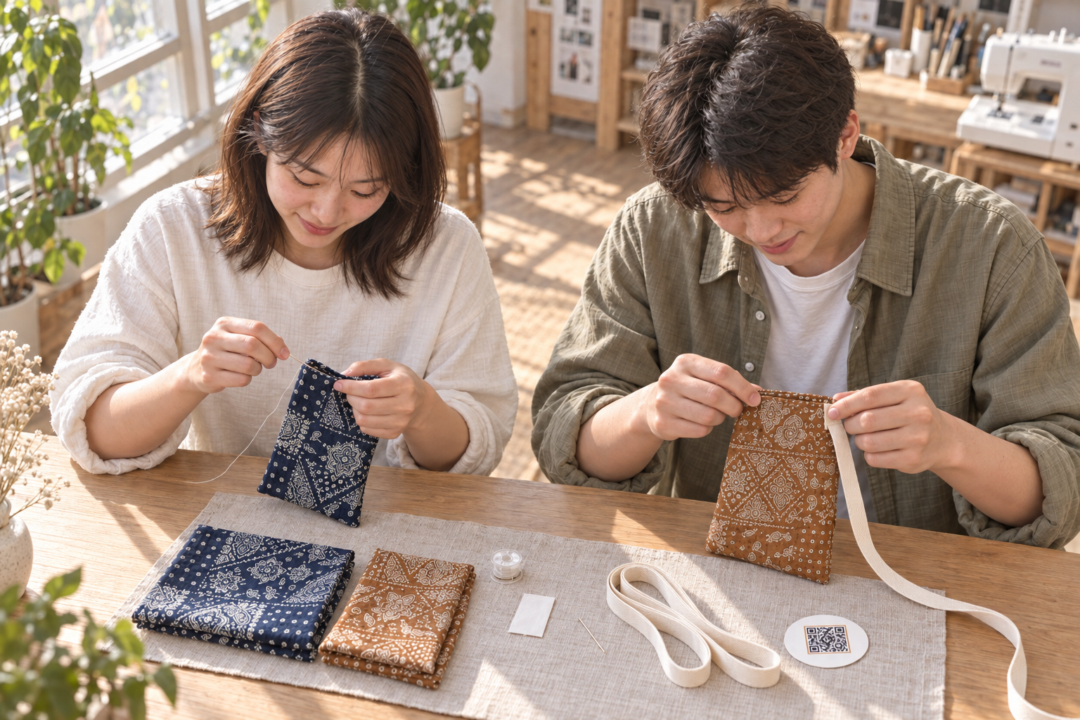 Solive 페이즐리 카테터 주머니 diy